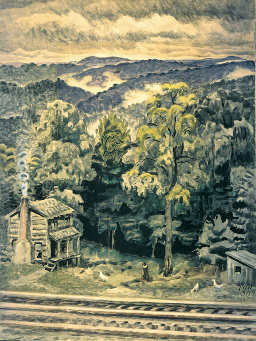 Hill Country at Twilight (Appalachian Evening)