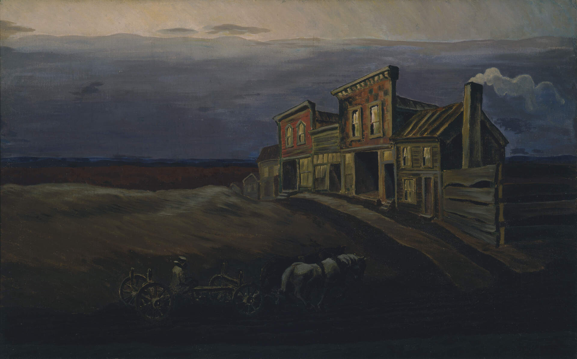 Burchfield and his Teacher Henry G. Keller