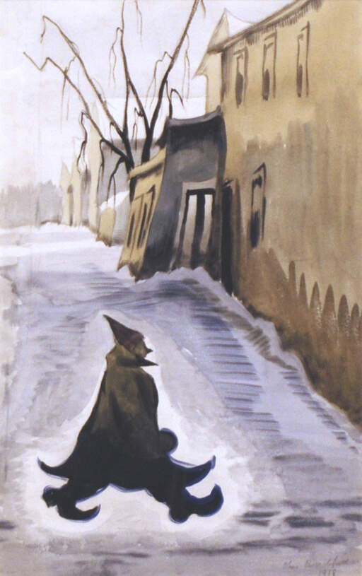 Untitled [Walking Person]