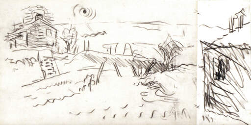 Sketch for Early Winter Twilight