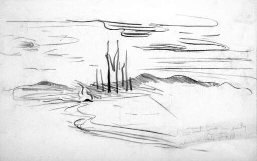Untitled (Distant Fire in Early Spring or Late Fall)
