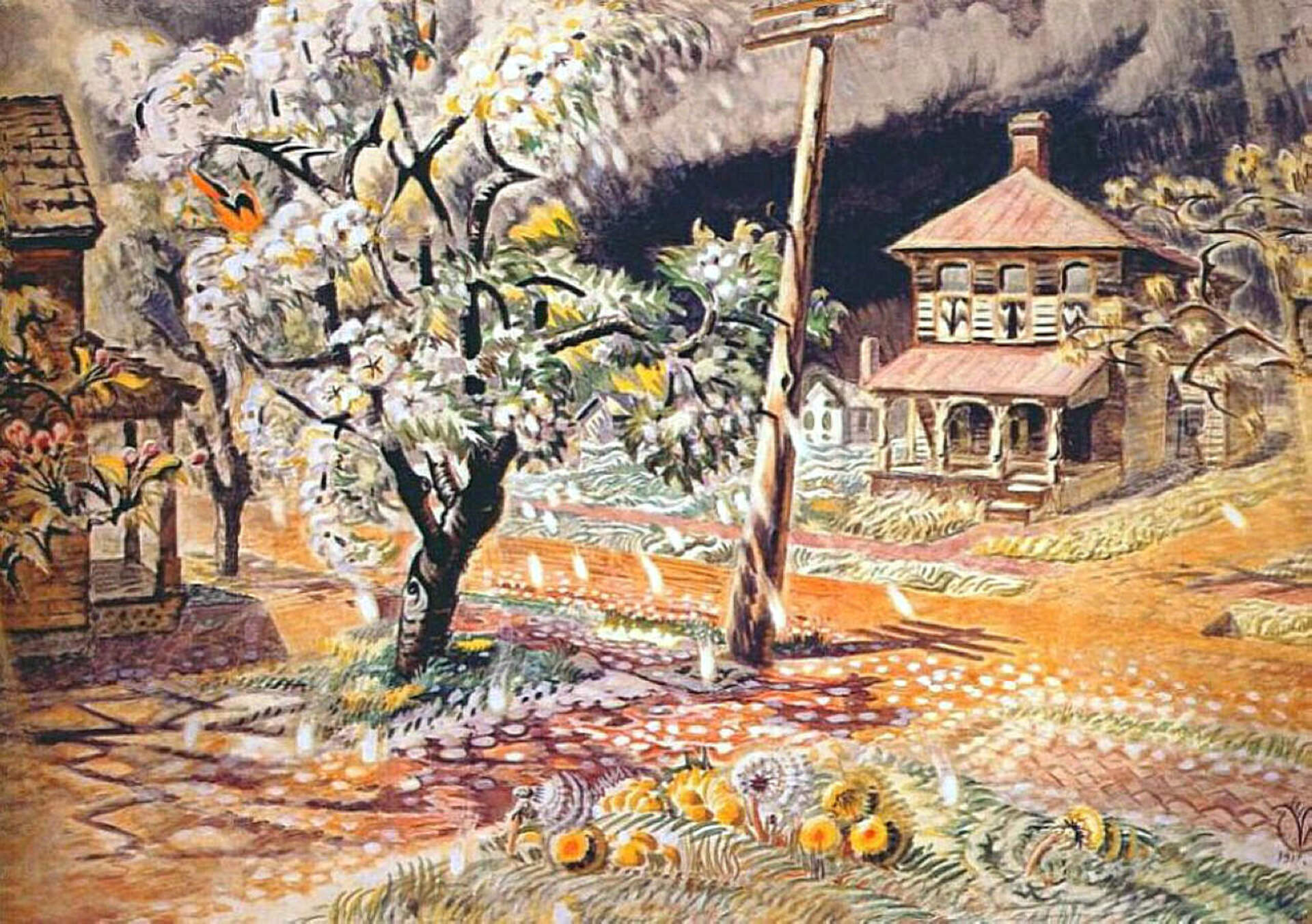 Charles E. Burchfield, <em>Journals</em>, April 28, 1945