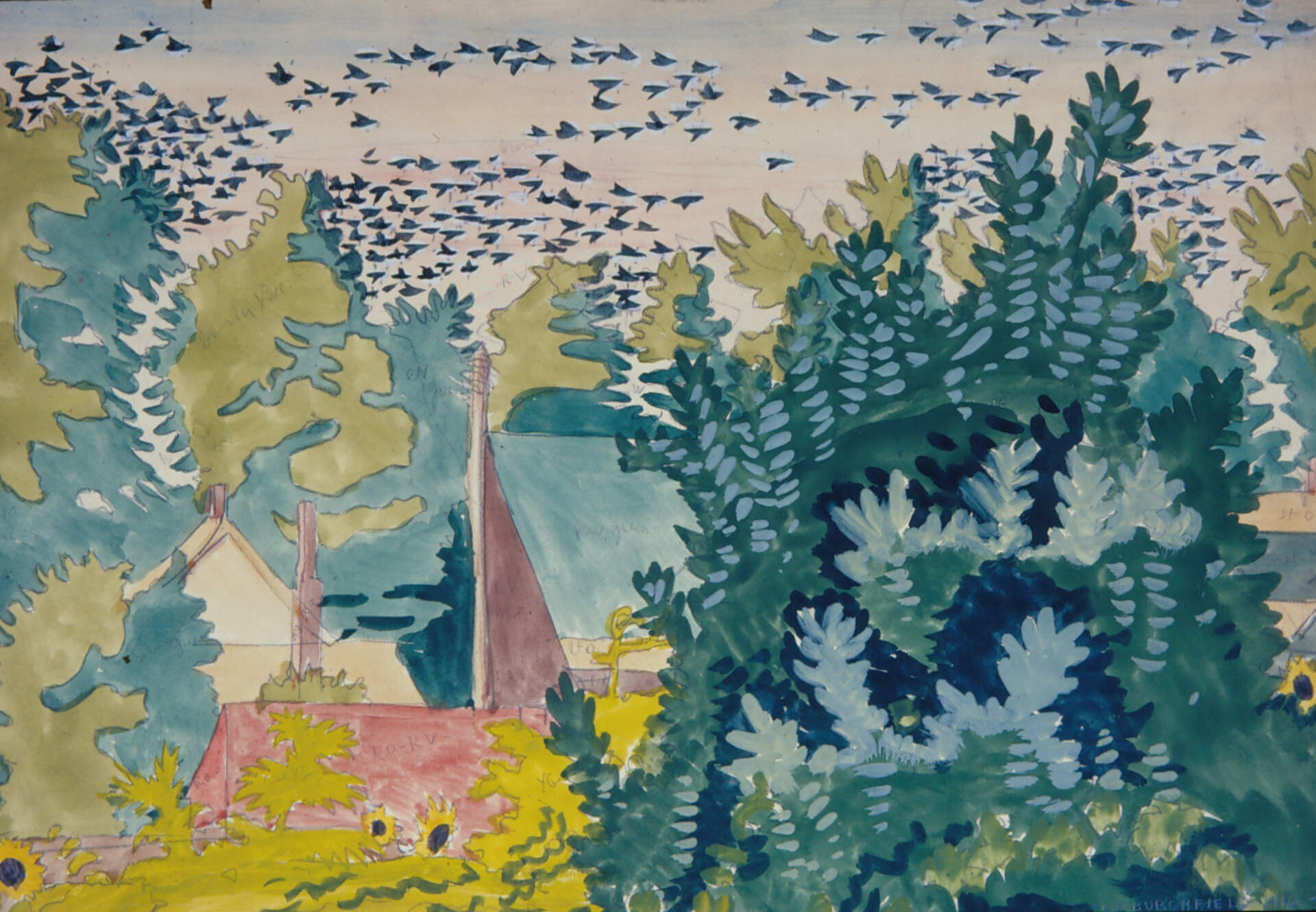 Charles E. Burchfield, <em>Journals</em>, April 28, 1916